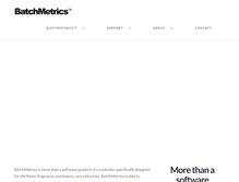 Tablet Screenshot of batchmetrics.com